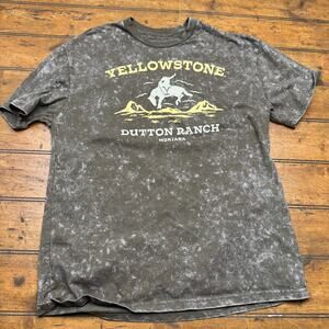 Yellowstone Dutton Ranch Montana‎ western tshirt